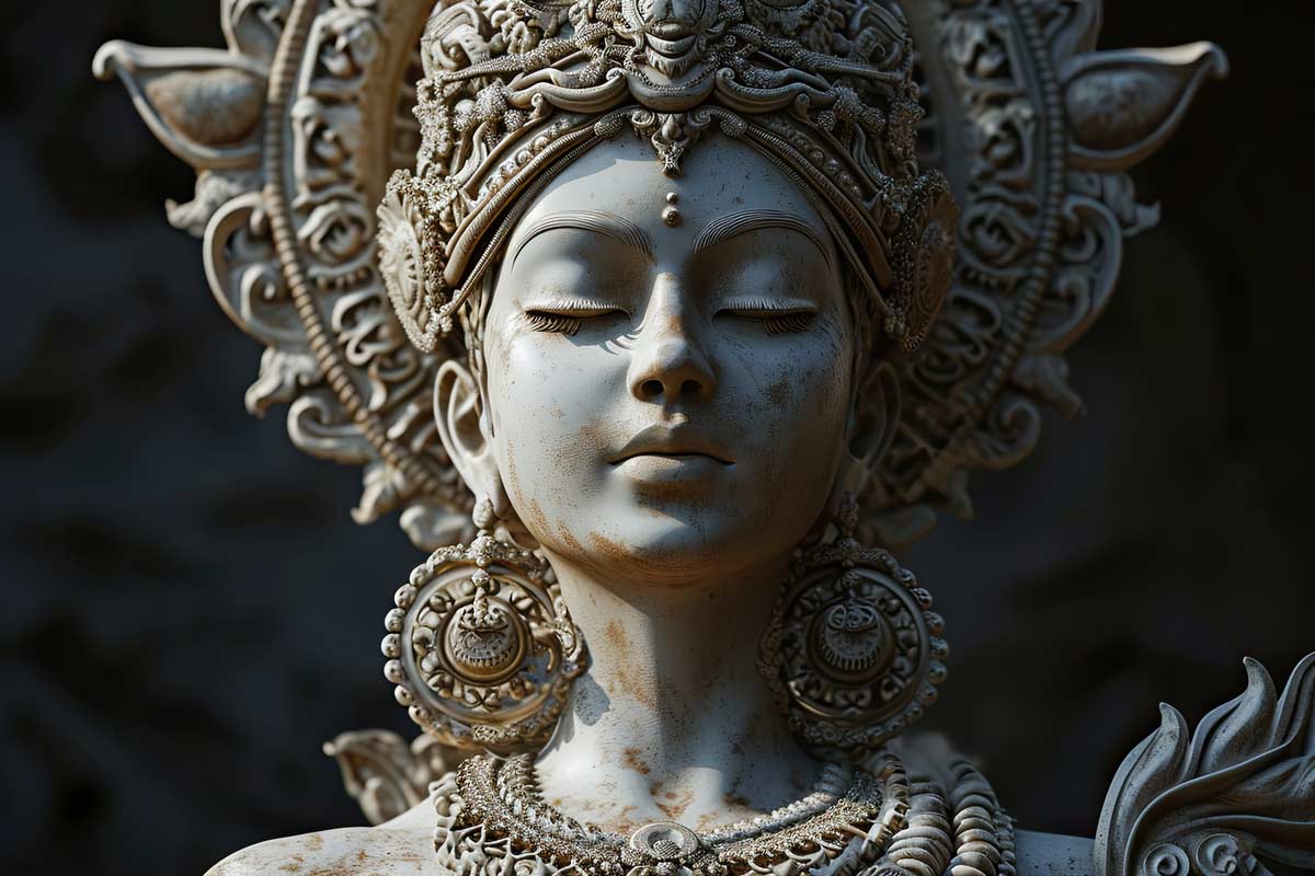 Statues indonésiennes en pierre naturelle : une sélection exclusive sur place